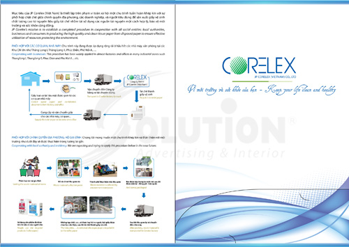 Mẫu Brochure công ty JP Corelex